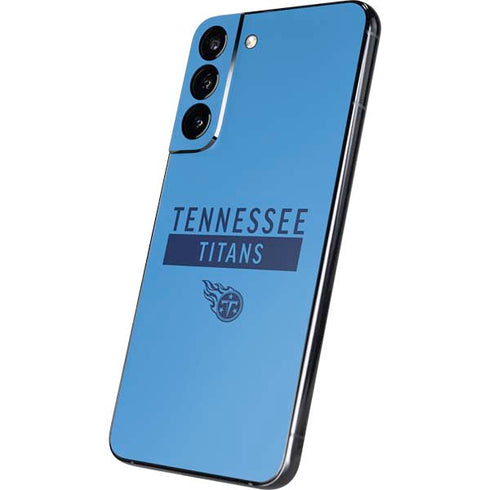 NFL Tennessee Titans Blue Performance Series Galaxy S22 Plus Skin