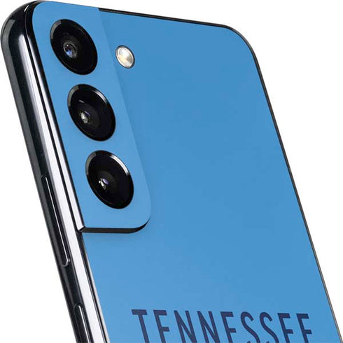 NFL Tennessee Titans Blue Performance Series Galaxy S22 Plus Skin