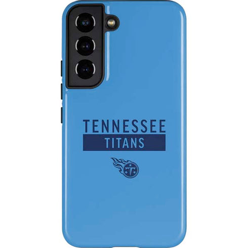 NFL Tennessee Titans Blue Performance Series Galaxy S22 Pro Case