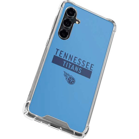 NFL Tennessee Titans Blue Performance Series Galaxy S23 FE Clear Case