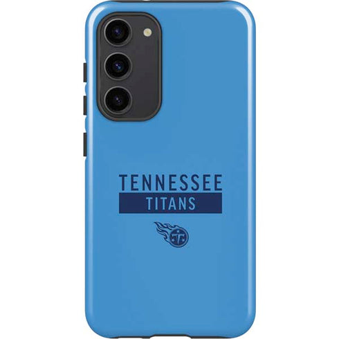 NFL Tennessee Titans Blue Performance Series Galaxy S23 Plus Pro Case
