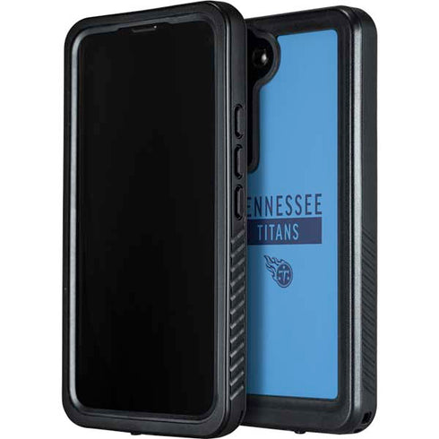NFL Tennessee Titans Blue Performance Series Galaxy S23 Plus Waterproof Case