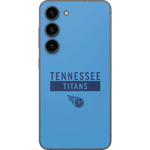 NFL Tennessee Titans Blue Performance Series Galaxy S23 Skin