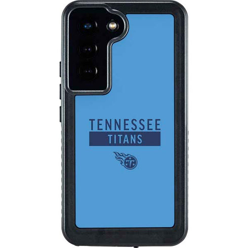 NFL Tennessee Titans Blue Performance Series Galaxy S23 Waterproof Case