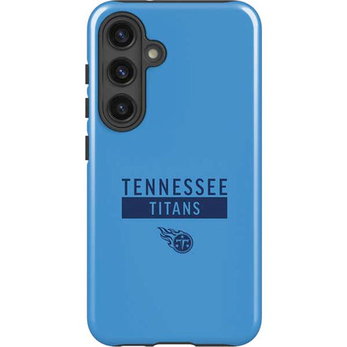 NFL Tennessee Titans Blue Performance Series Galaxy S24 Impact Case