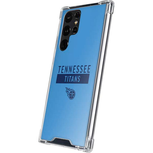 NFL Tennessee Titans Blue Performance Series Galaxy S24 Ultra Clear Case