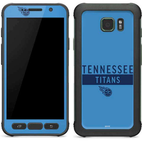 NFL Tennessee Titans Blue Performance Series Galaxy S7 Active Skin