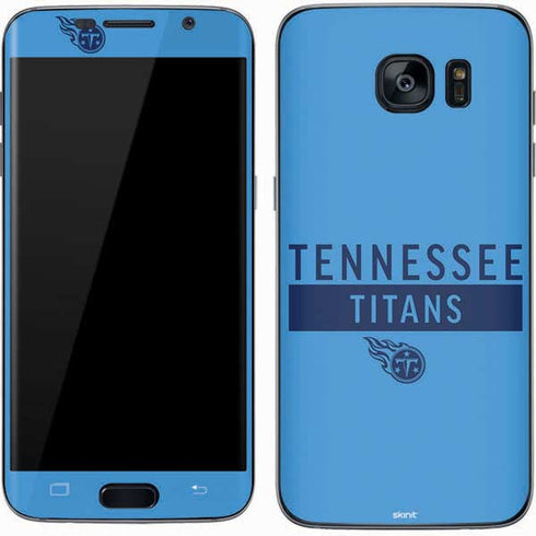 NFL Tennessee Titans Blue Performance Series Galaxy S7 Skin