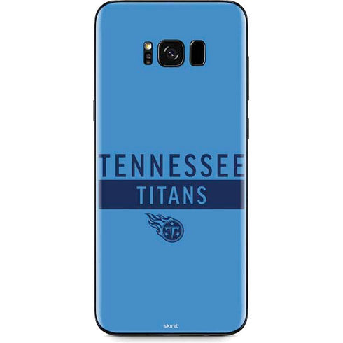 NFL Tennessee Titans Blue Performance Series Galaxy S8 Skin