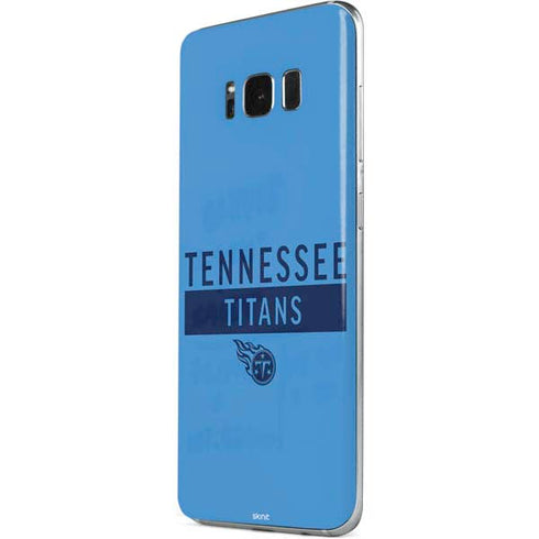 NFL Tennessee Titans Blue Performance Series Galaxy S8 Skin