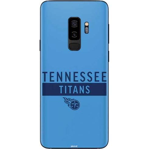 NFL Tennessee Titans Blue Performance Series Galaxy S9 Plus Skin