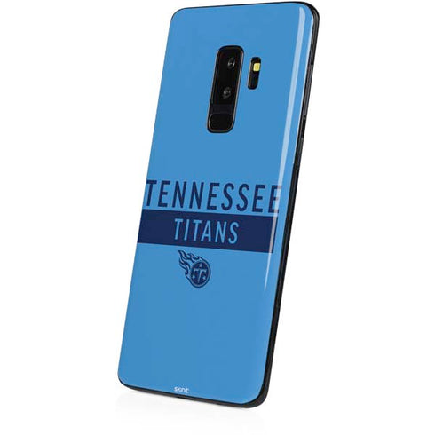 NFL Tennessee Titans Blue Performance Series Galaxy S9 Plus Skin
