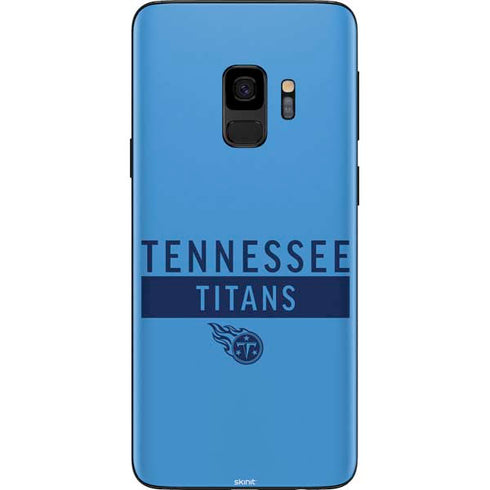 NFL Tennessee Titans Blue Performance Series Galaxy S9 Skin