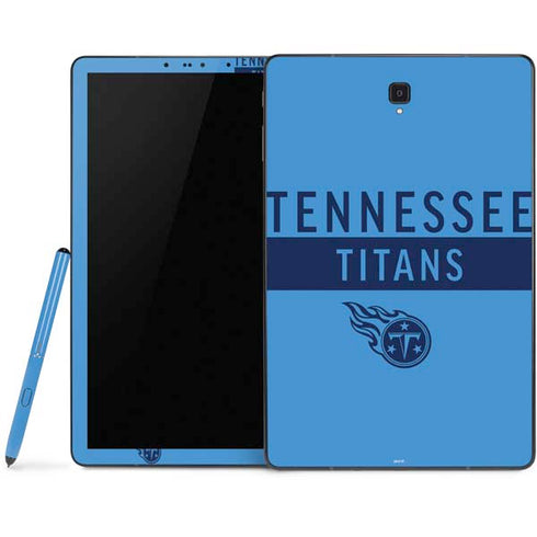 NFL Tennessee Titans Blue Performance Series Samsung Galaxy Tab Skin