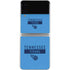 NFL Tennessee Titans Blue Performance Series Galaxy Z Flip3 5G Skin
