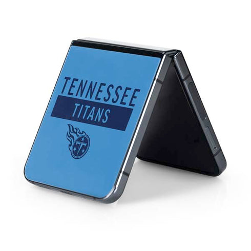 NFL Tennessee Titans Blue Performance Series Galaxy Z Flip5 5G Skin