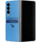 NFL Tennessee Titans Blue Performance Series Galaxy Z Fold4 5G Skin