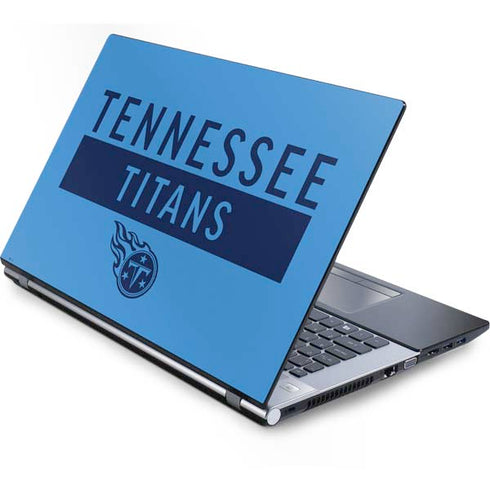 NFL Tennessee Titans Blue Performance Series Generic Laptop Skin