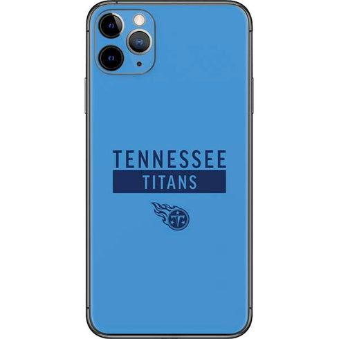NFL Tennessee Titans Blue Performance Series iPhone 11 Pro Max Skin
