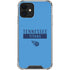 NFL Tennessee Titans Blue Performance Series iPhone 12 Clear Case