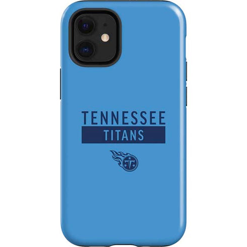 NFL Tennessee Titans Blue Performance Series iPhone 12 Mini Impact Case