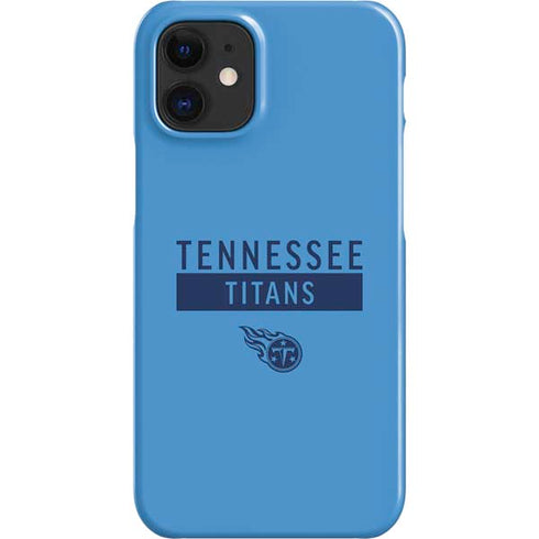 NFL Tennessee Titans Blue Performance Series iPhone 12 Mini Lite Case