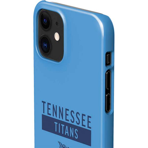 NFL Tennessee Titans Blue Performance Series iPhone 12 Mini Lite Case
