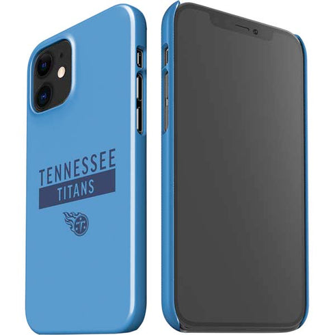 NFL Tennessee Titans Blue Performance Series iPhone 12 Mini Lite Case