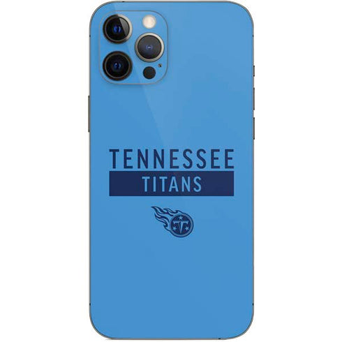 NFL Tennessee Titans Blue Performance Series iPhone 12 Pro Max Skin