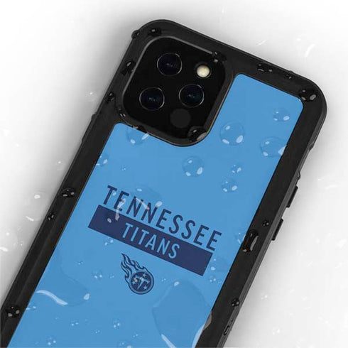 NFL Tennessee Titans Blue Performance Series iPhone 12 Pro Waterproof Case