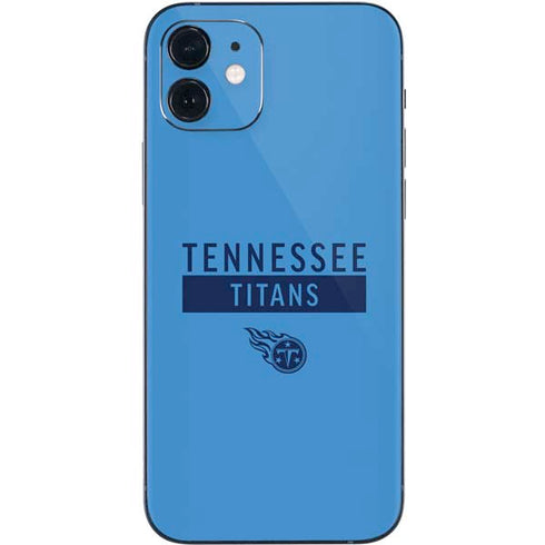 NFL Tennessee Titans Blue Performance Series iPhone 12 Skin