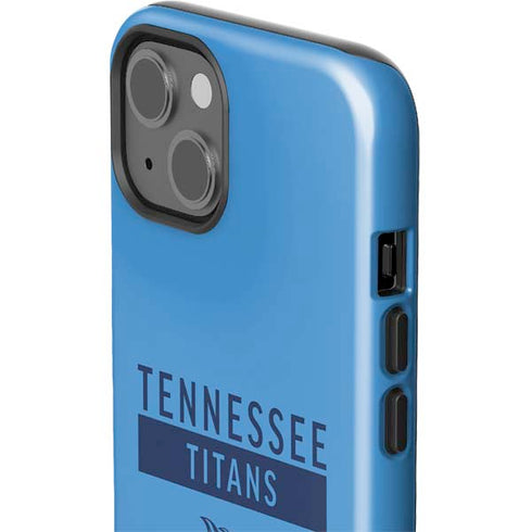 NFL Tennessee Titans Blue Performance Series iPhone 13 Impact Case