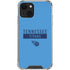NFL Tennessee Titans Blue Performance Series iPhone 13 Mini Clear Case