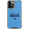 NFL Tennessee Titans Blue Performance Series iPhone 13 Pro Max Clear Case