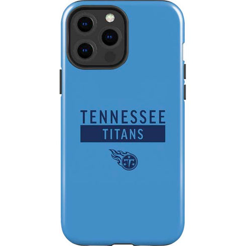 NFL Tennessee Titans Blue Performance Series iPhone 13 Pro Max Impact Case
