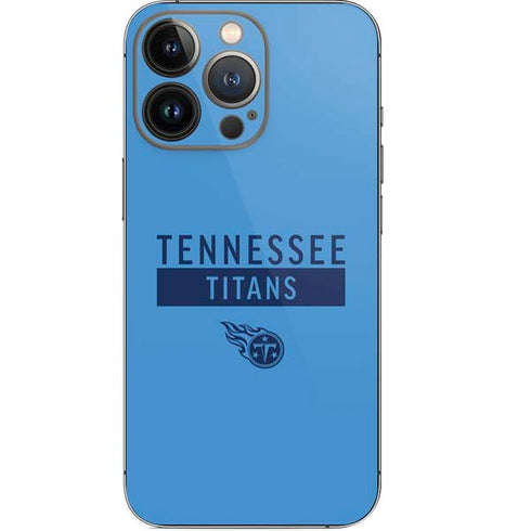 NFL Tennessee Titans Blue Performance Series iPhone 13 Pro Skin