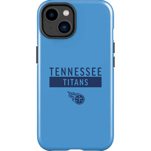 NFL Tennessee Titans Blue Performance Series iPhone 15 Plus Impact Case