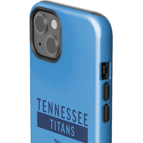 NFL Tennessee Titans Blue Performance Series iPhone 15 Plus Impact Case