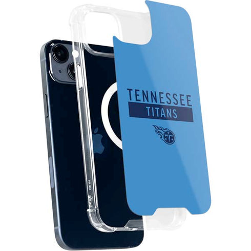 NFL Tennessee Titans Blue Performance Series iPhone 15 Plus MagSafe Case