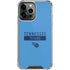 NFL Tennessee Titans Blue Performance Series iPhone 14 Pro Max Clear Case