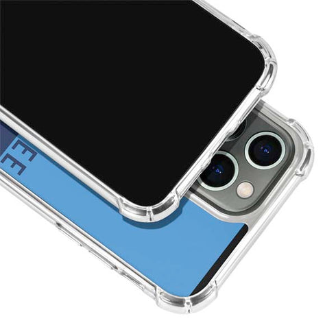 NFL Tennessee Titans Blue Performance Series iPhone 14 Pro Max Clear Case