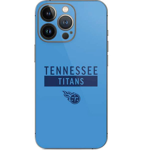 NFL Tennessee Titans Blue Performance Series iPhone 14 Pro Skin