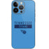 NFL Tennessee Titans Blue Performance Series iPhone 14 Pro Skin
