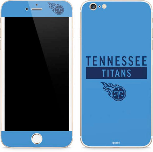 NFL Tennessee Titans Blue Performance Series iPhone 6/6s Plus Skin
