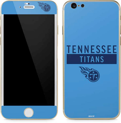 NFL Tennessee Titans Blue Performance Series iPhone 6/6s Skin