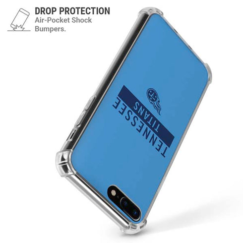 NFL Tennessee Titans Blue Performance Series iPhone 7/8 Plus Clear Case