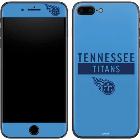 NFL Tennessee Titans Blue Performance Series iPhone 8 Plus Skin