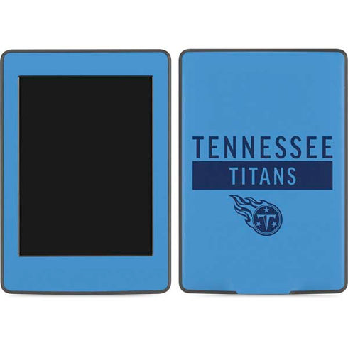 NFL Tennessee Titans Blue Performance Series Amazon Kindle Skin