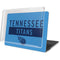 NFL Tennessee Titans Blue Performance Series MacBook Pro 13in (2020) Case plus Skin