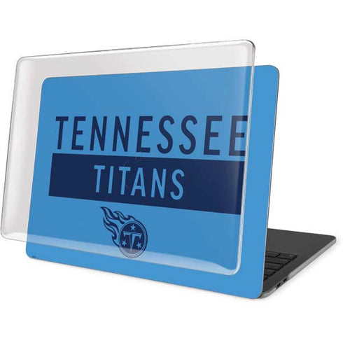 NFL Tennessee Titans Blue Performance Series MacBook Pro 15in (2016-19) Case plus Skin